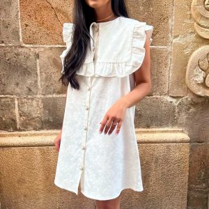 Vestido mini Serena Blanco