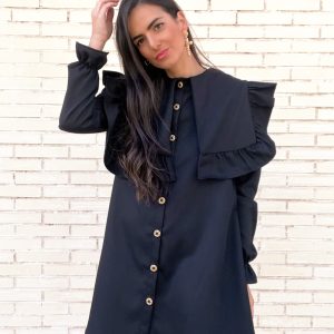 Vestido mini Serena negro