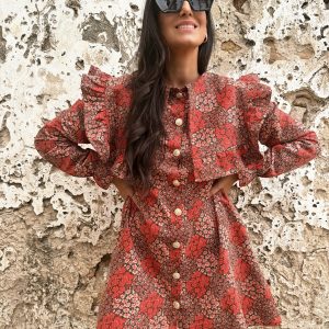 Vestido mini Serena flores