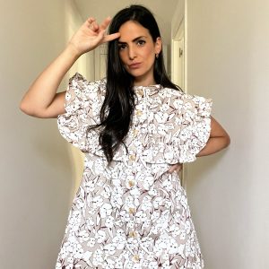 Vestido mini Serena flores