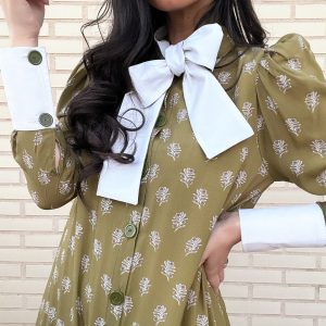 NEW Vestido Mariela flores