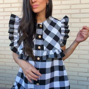 Vestido mini Serena Maxi vichy